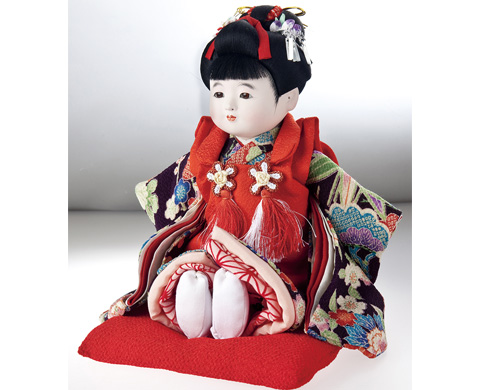 江戸衣裳着人形の画像